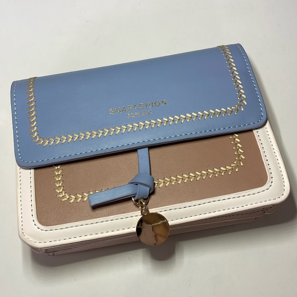 Cross body purse with colourful strap | BNWOT